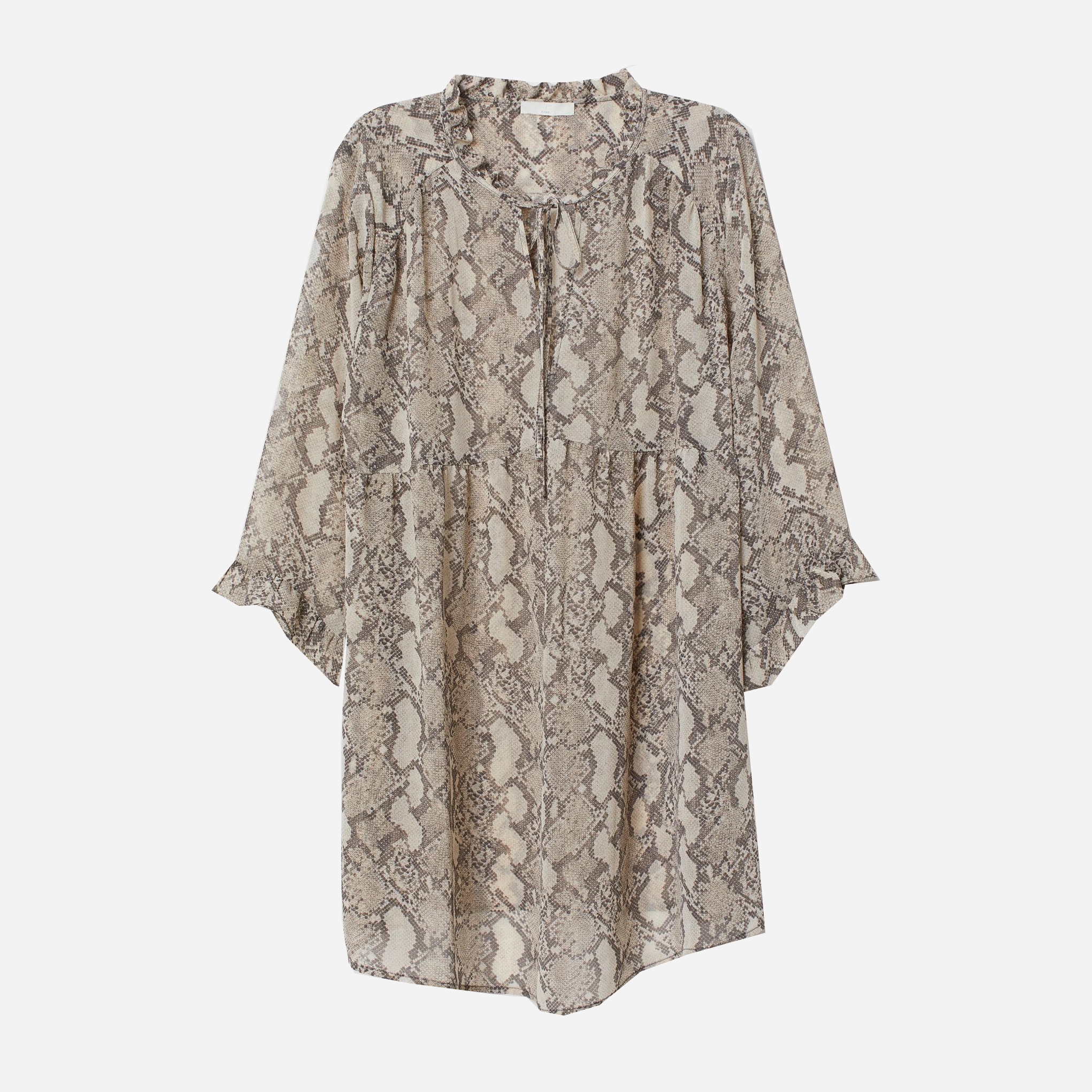 

Платье H&M 6929039-AEIW XL Бежевое с черным