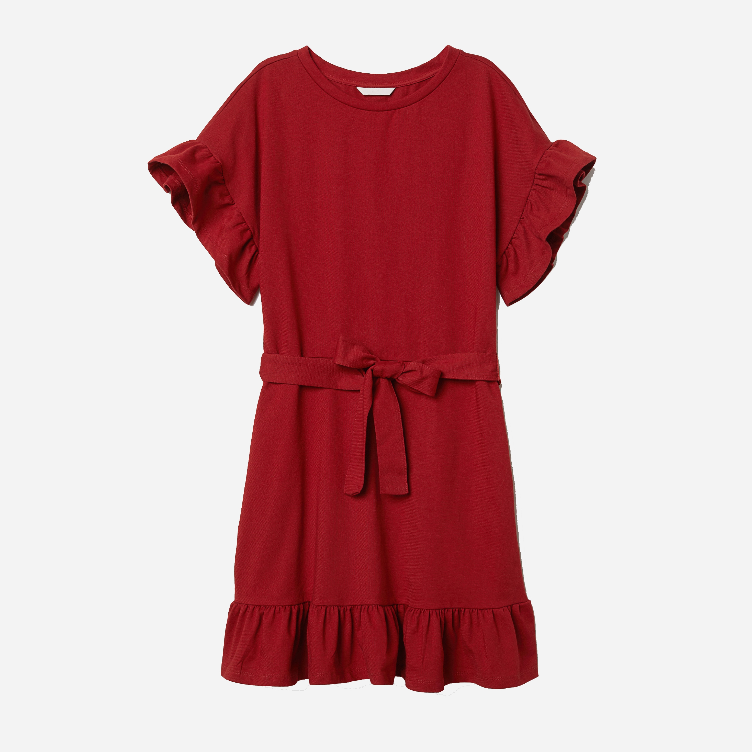 

Платье H&M 6665788-ACXR 36 Темно-красное