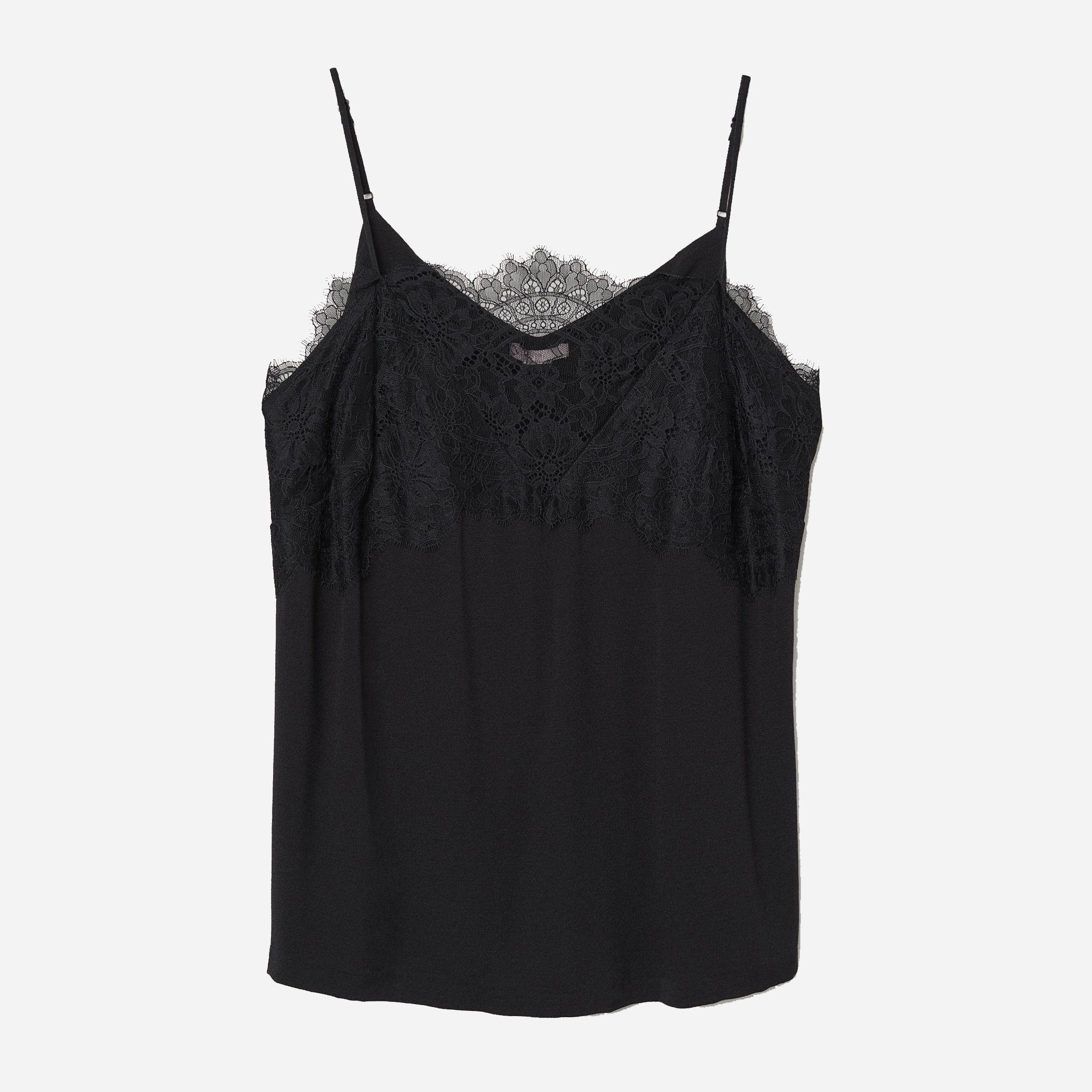 

Топ H&M 6545798-AAAD 48 Черный