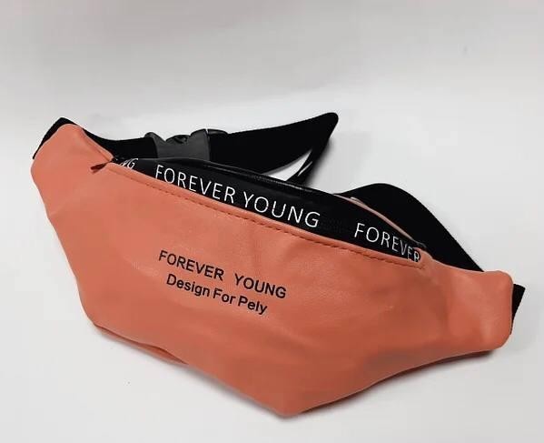 

​Сумка на пояс Бананка через плече Forever Young Розовий колір (Код товару 772910011)