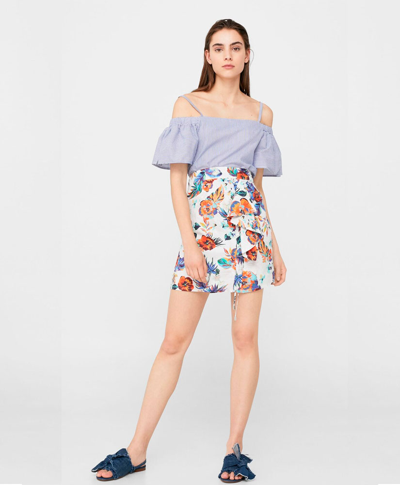 

Спідниця MANGO MNG13050704 M Різнокольоровий