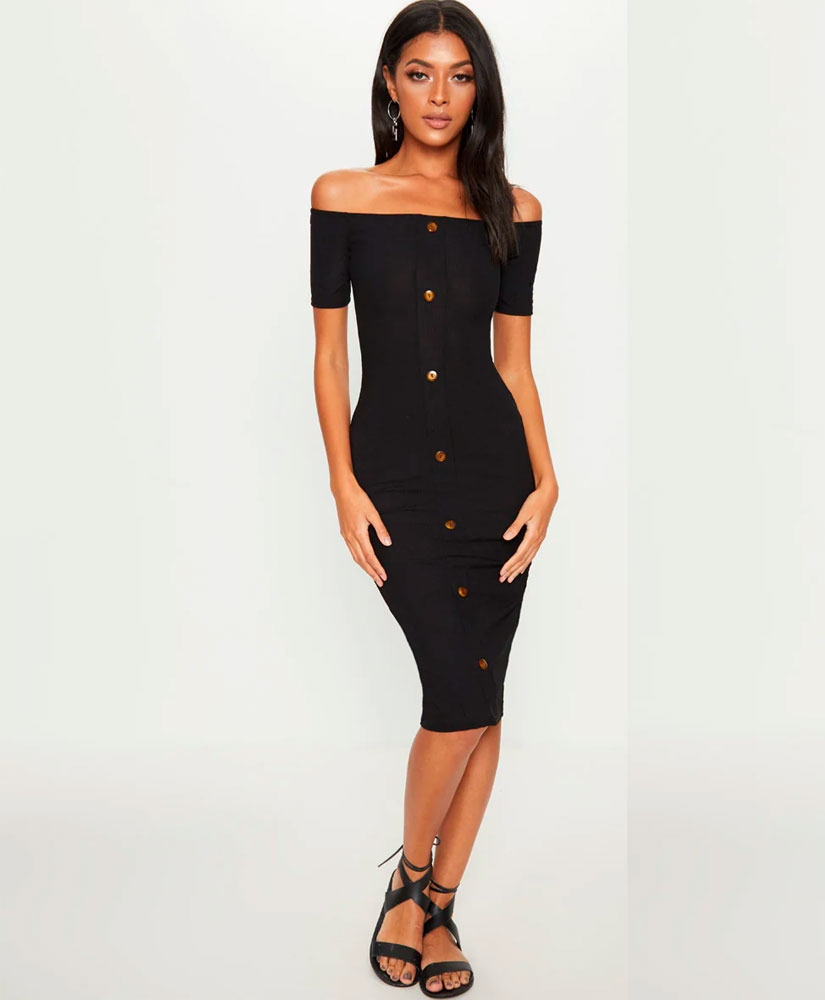

Плаття PrettyLittleThing 21103 44 Чорний