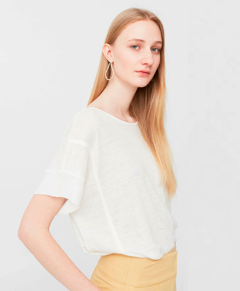 

Футболка MANGO MNG81825571 S Білий