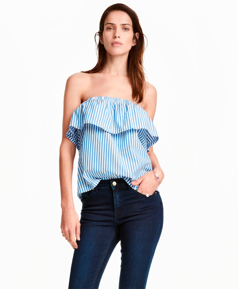 

Toп H&M 22822  Блакитний, Toп H&M 22822 38 Блакитний