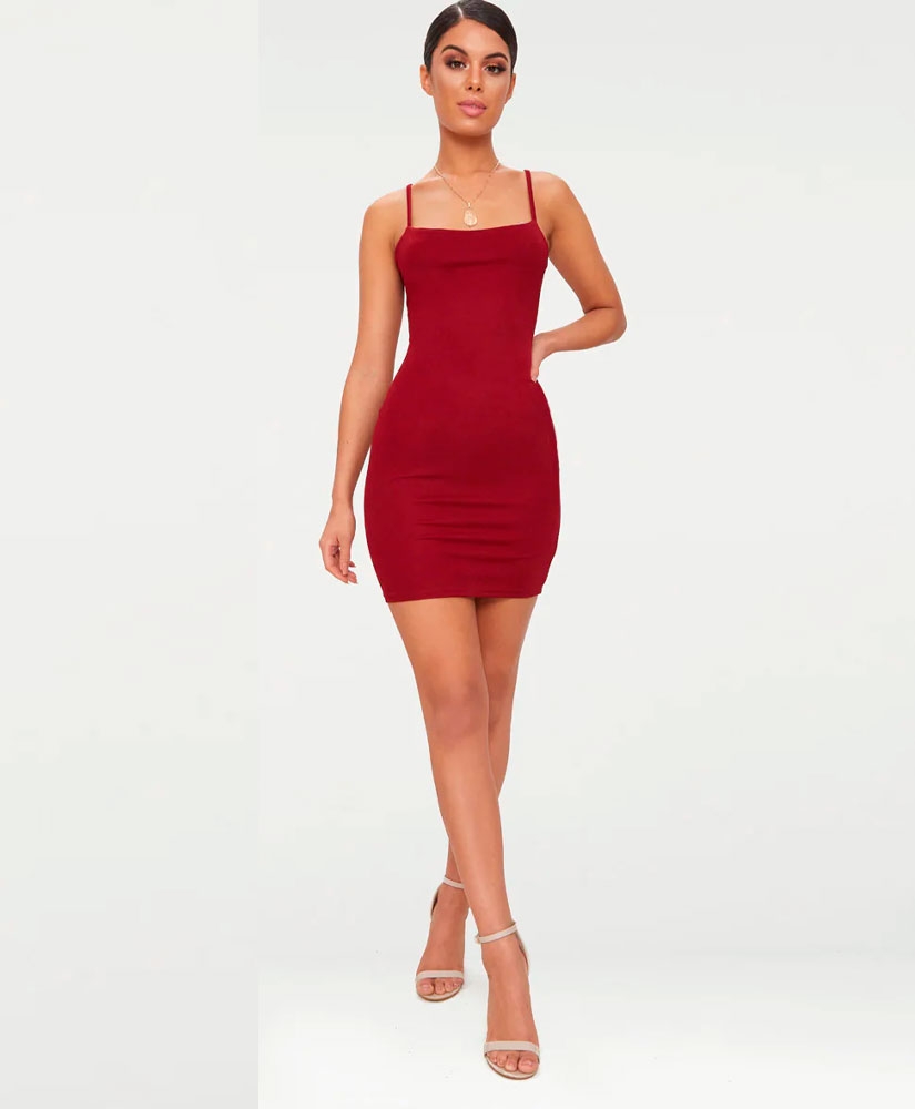 

Плаття PrettyLittleThing 21000  Бордовий, Плаття PrettyLittleThing 21000 44 Бордовий