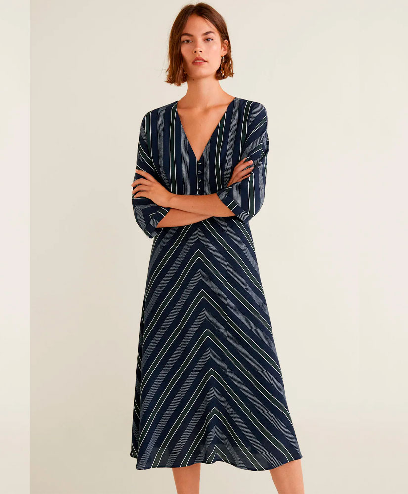 

Плаття MANGO MNG33075032 XS Синiй