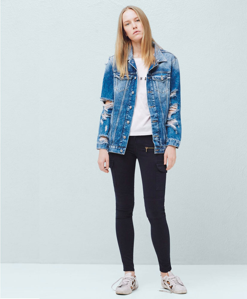

Штани MANGO MNG63093036 34 Синiй
