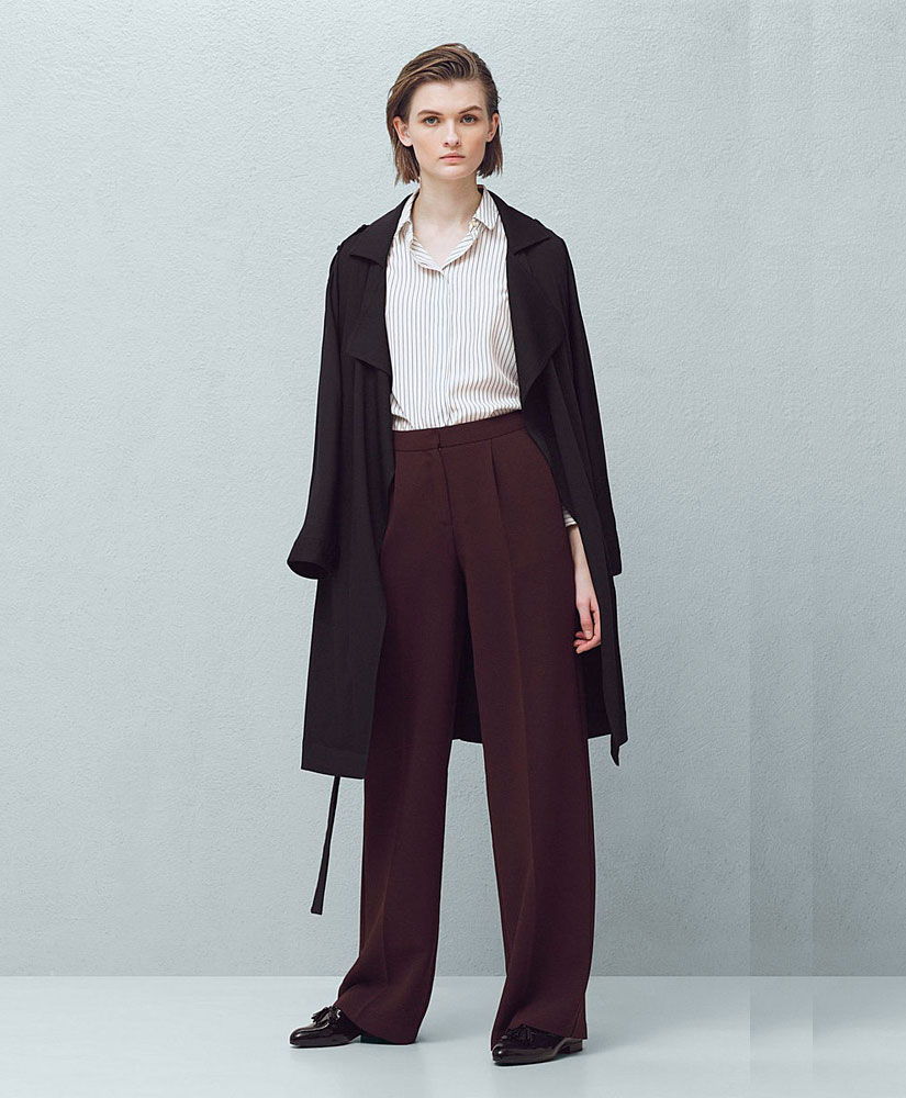 

Штани MANGO MNG61023563 34 Бордовий