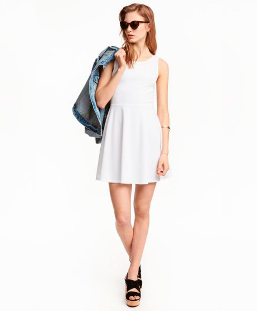

Плаття H&M 24856  Білий, Плаття H&M 24856 42 Білий