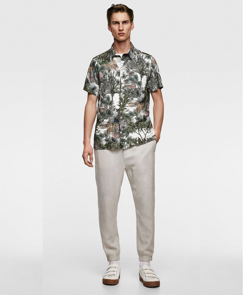 

Штани ZARA 7248415 XL Сірий