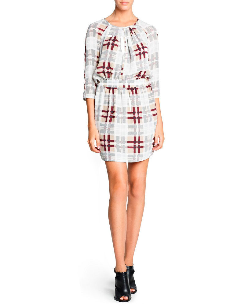 

Плаття MANGO MNG13067553 XS Різнокольоровий