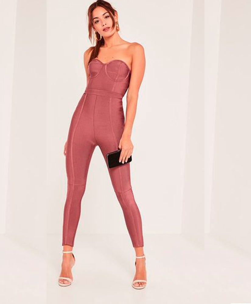 

Комбінезон Missguided 9058 36 Рожевий