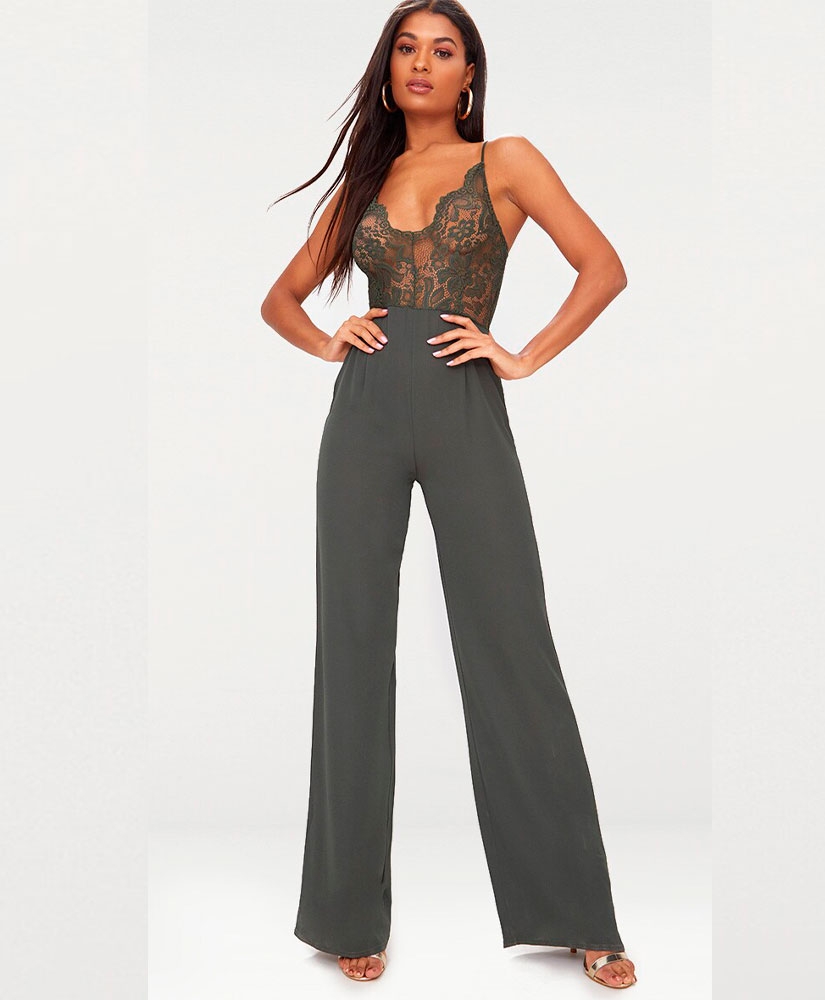 

Комбінезон PrettyLittleThing 33294 36 Хакі