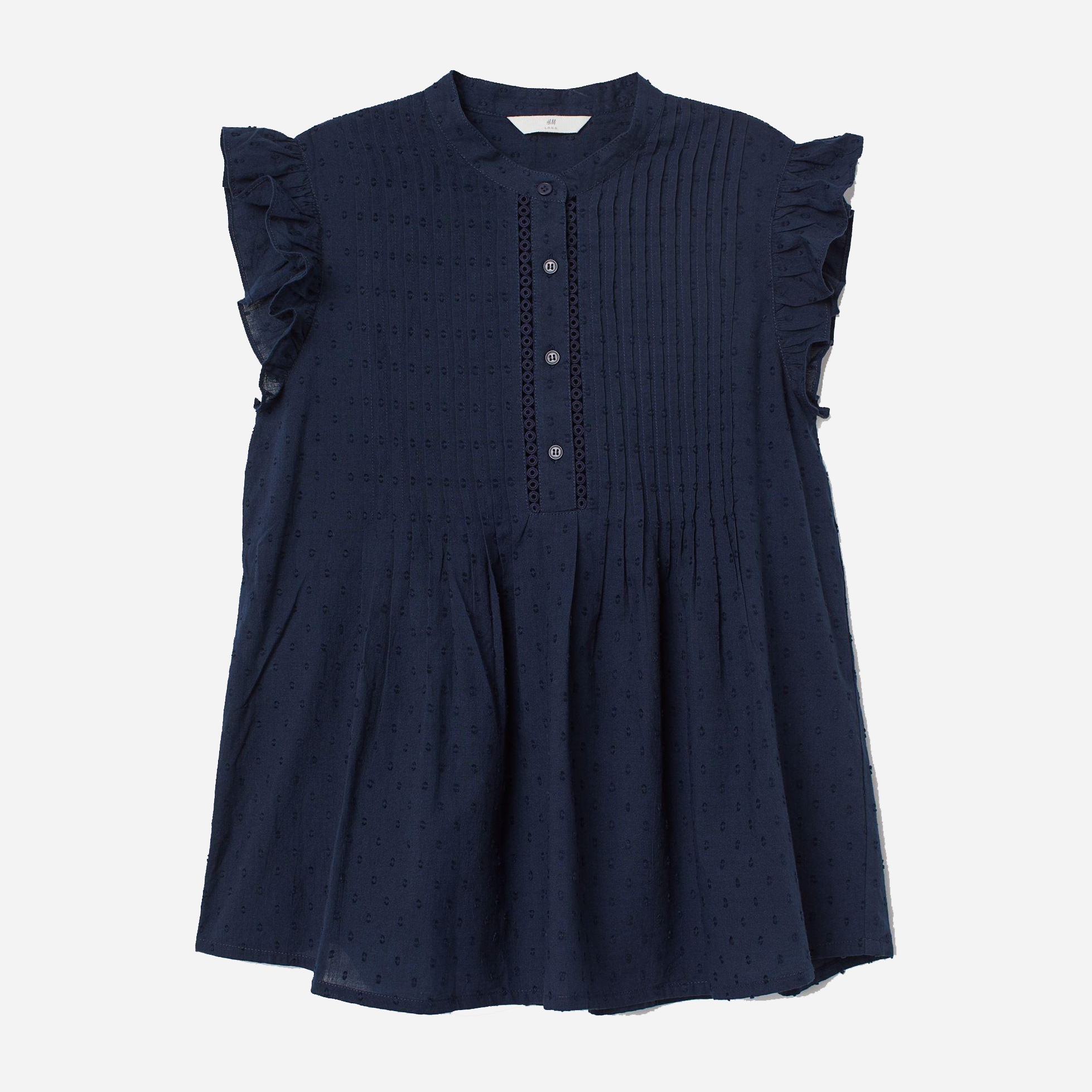 

Блузка H&M 7423809-AAQJ 36 Темно-синяя