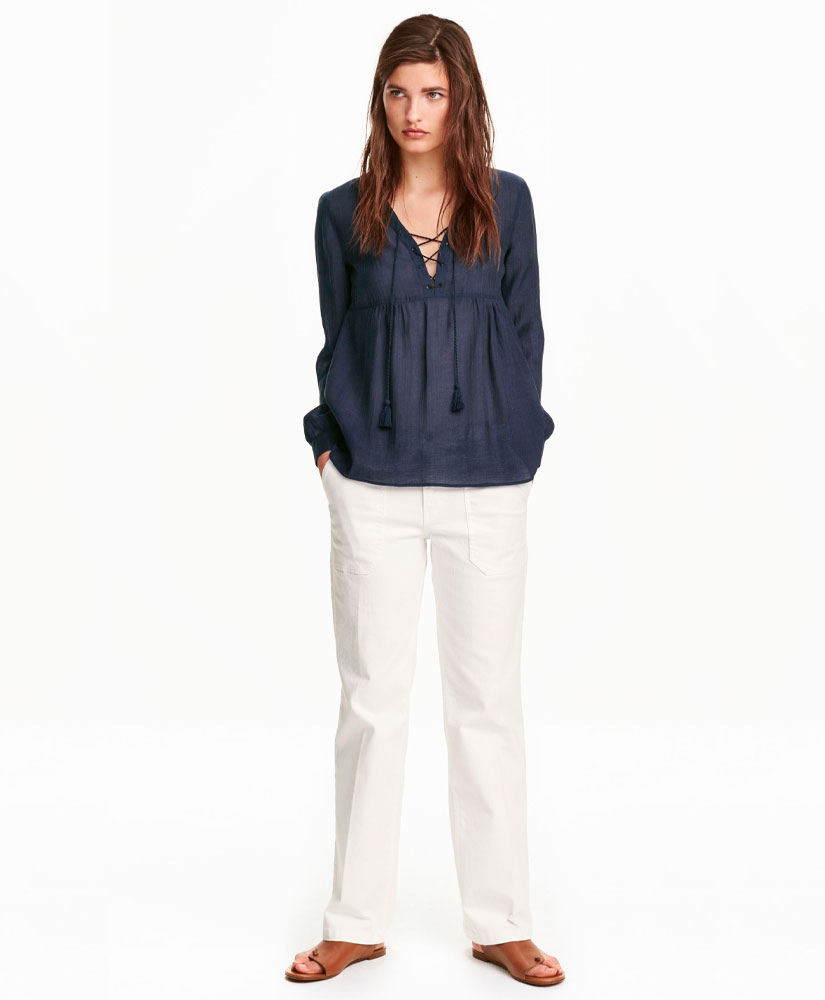 

Джинси H&M 32144 42 Білий