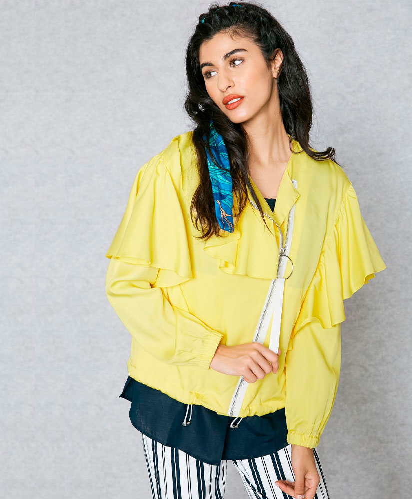 

Вітровка MANGO MNG83078810 S Жовтий