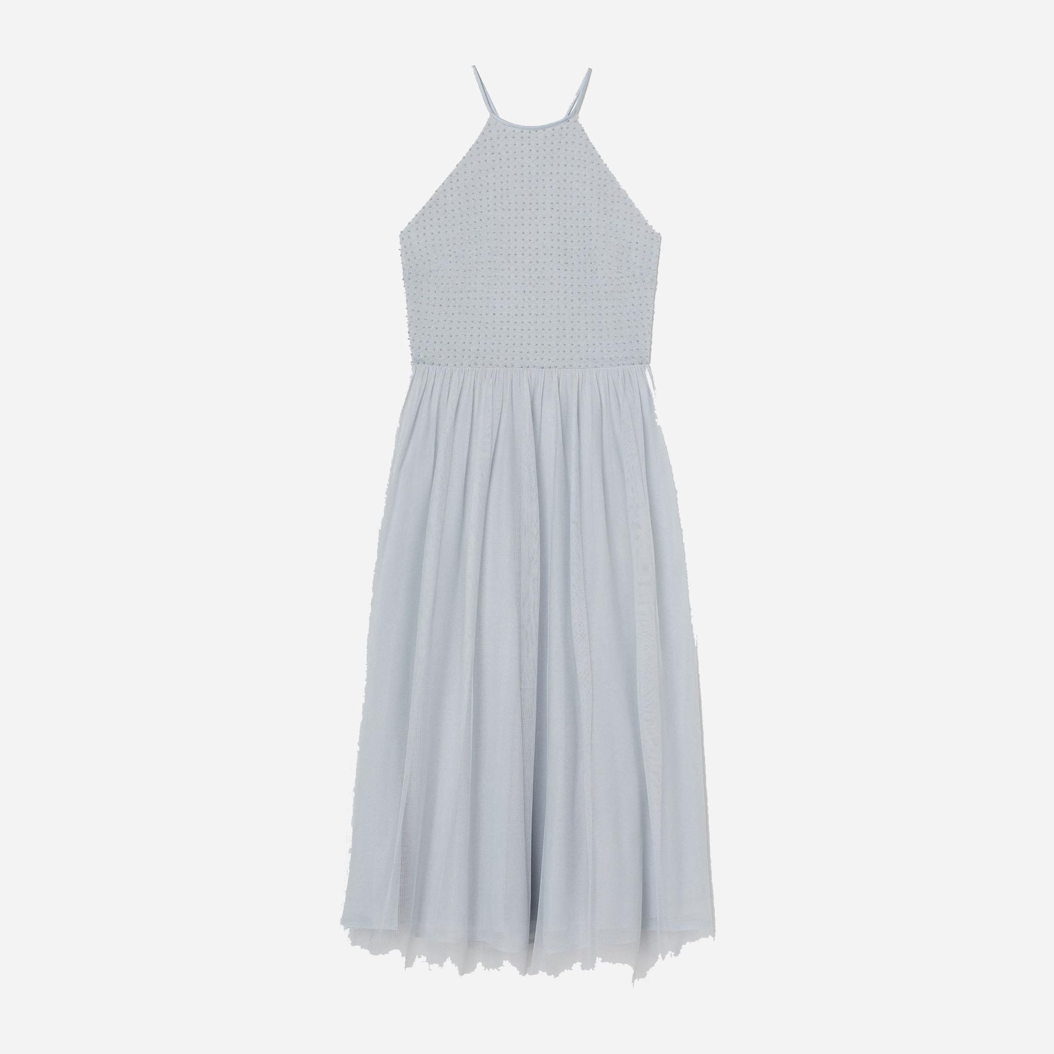 

Платье H&M 7206479-ACWM 36 Светло-голубое