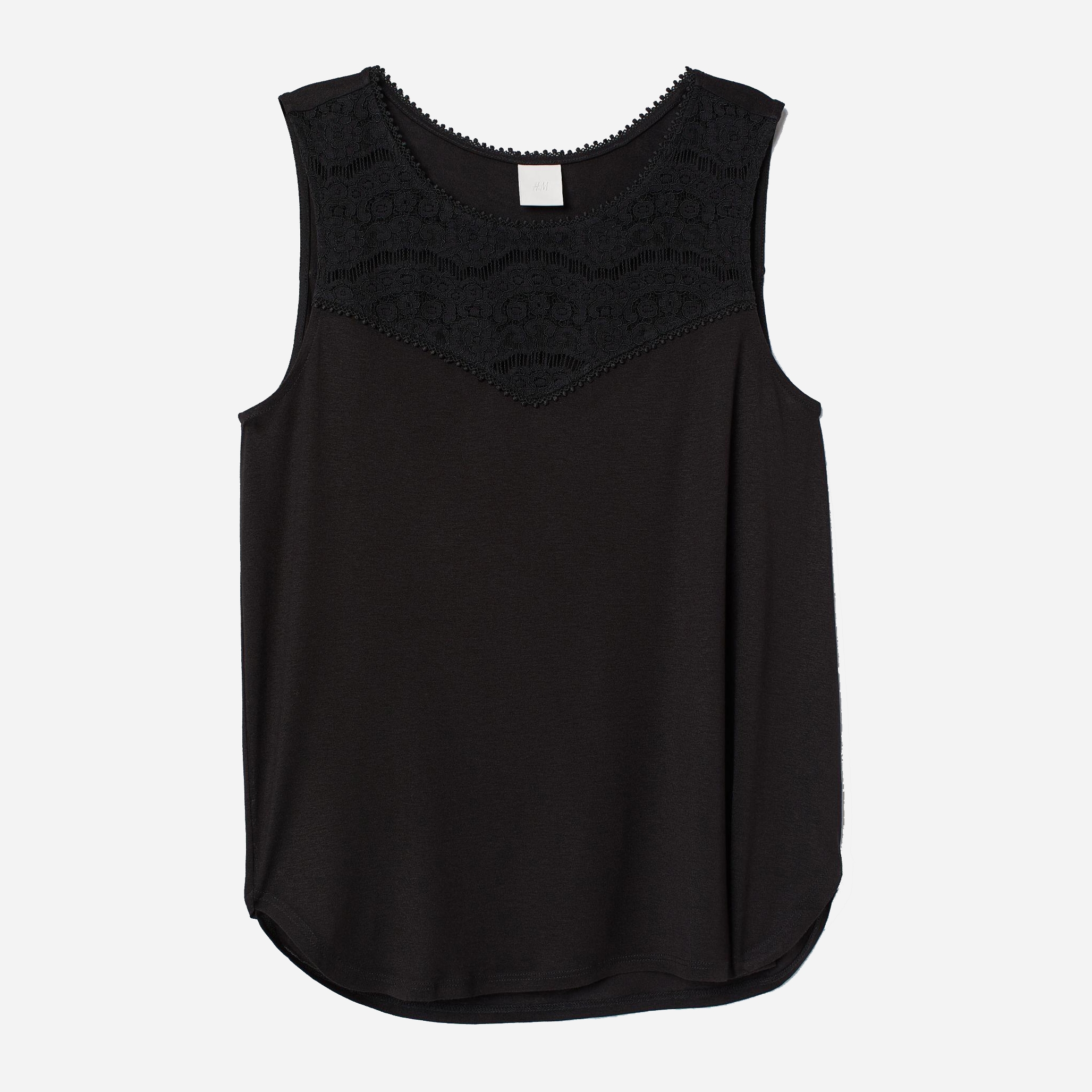 

Топ H&M 6134599-AAAD M Черный