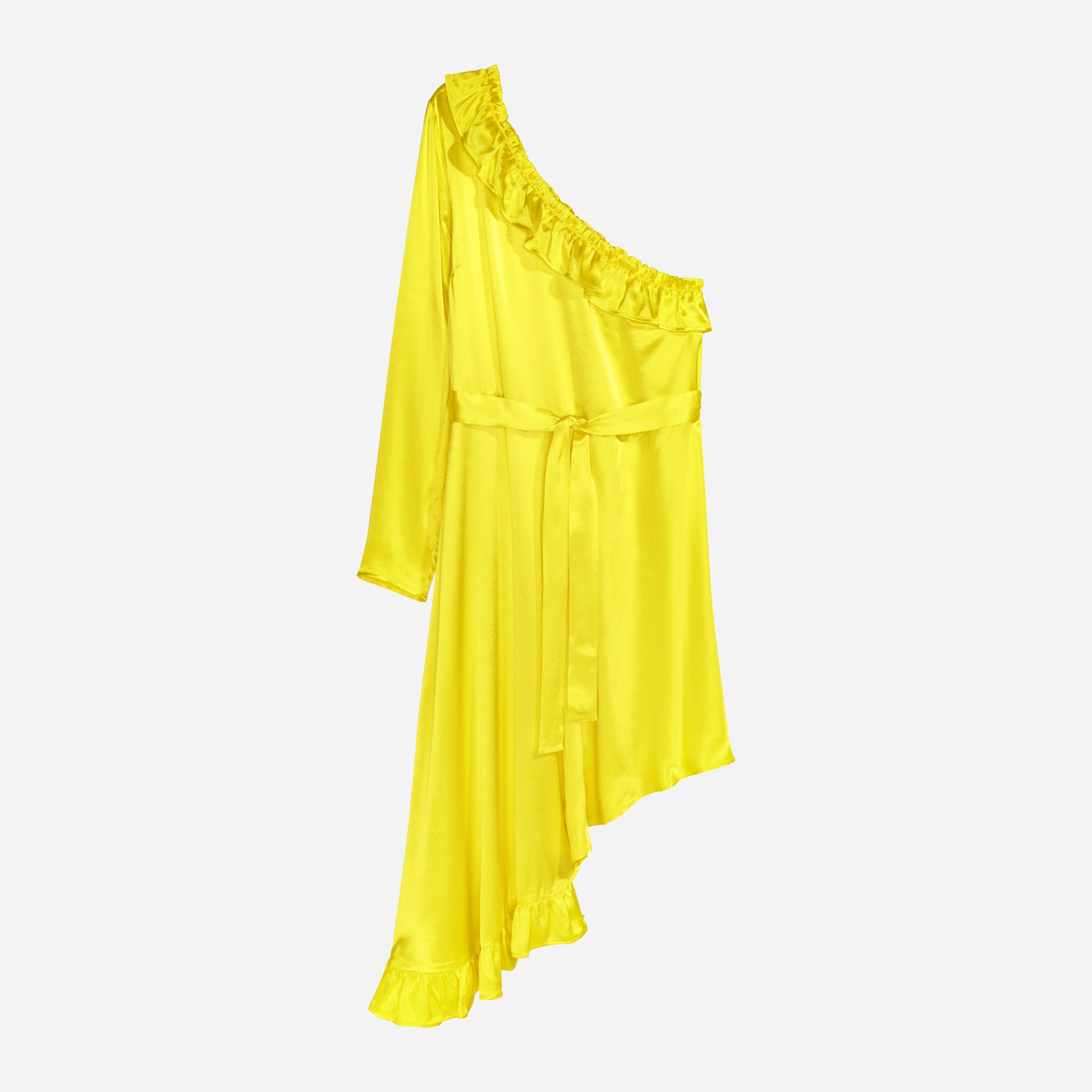 

Платье H&M 5981816-ABZP 32 Ярко-желтое