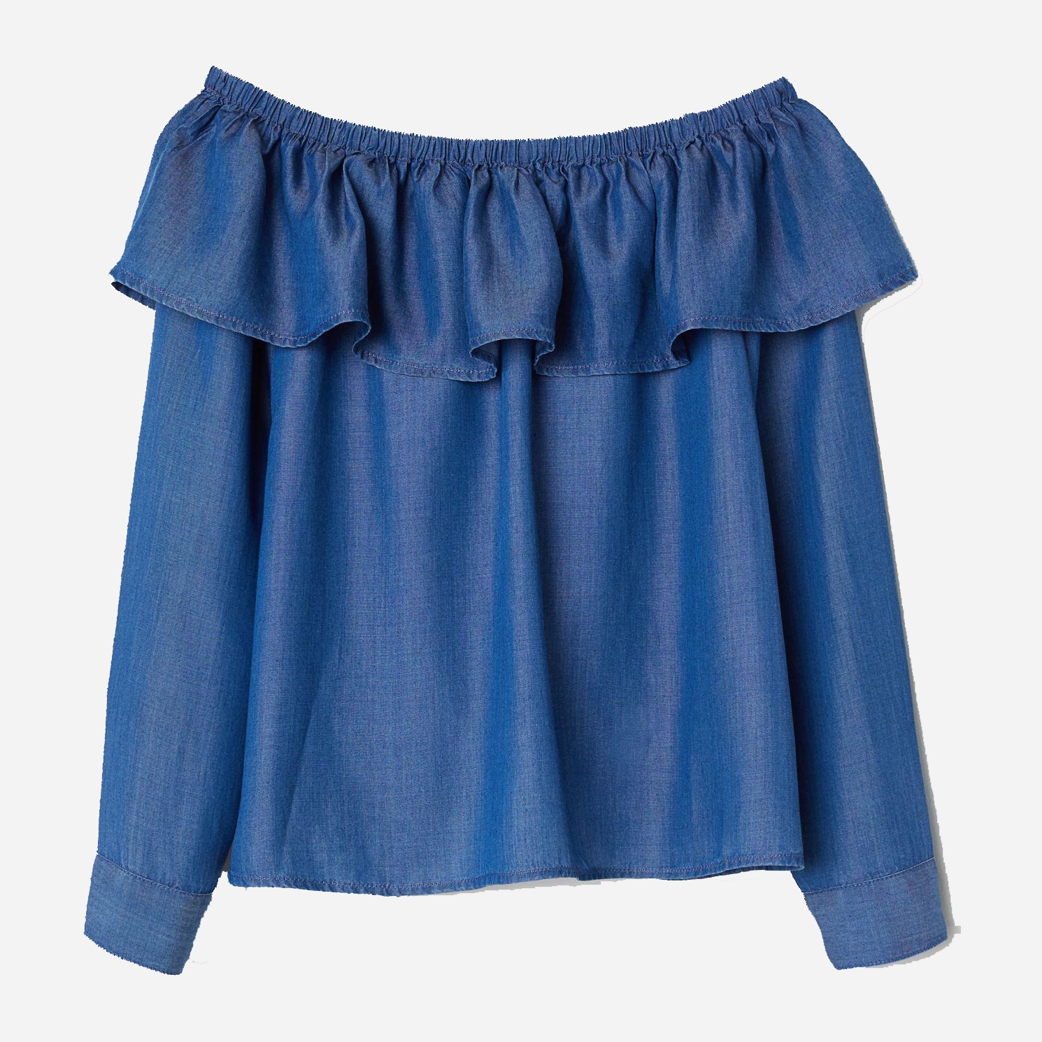 

Блузка H&M 5822457-ACXD 34 Синяя