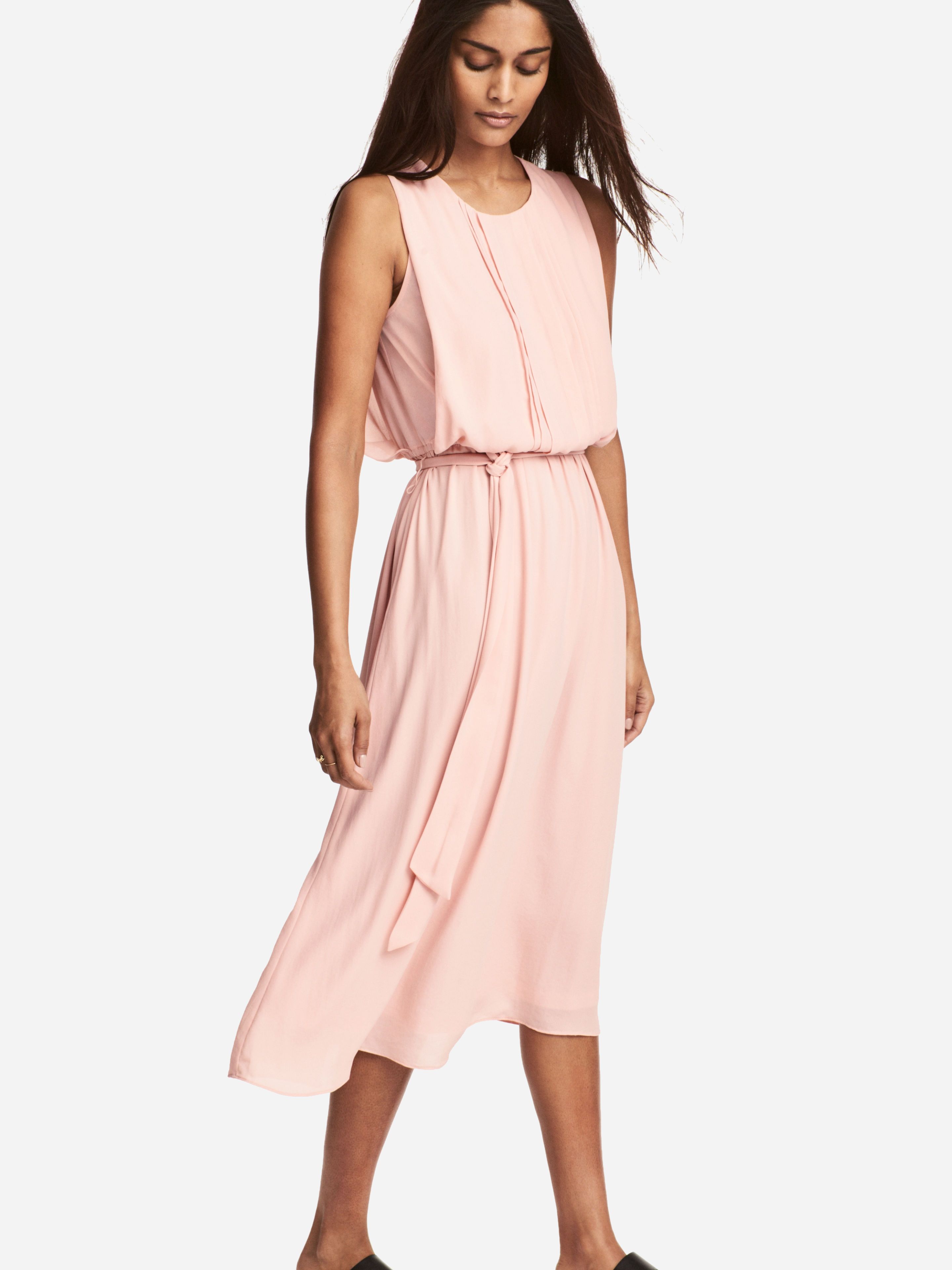 

Платье для беременных H&M 4834735-ACUH M Бледно-розовое