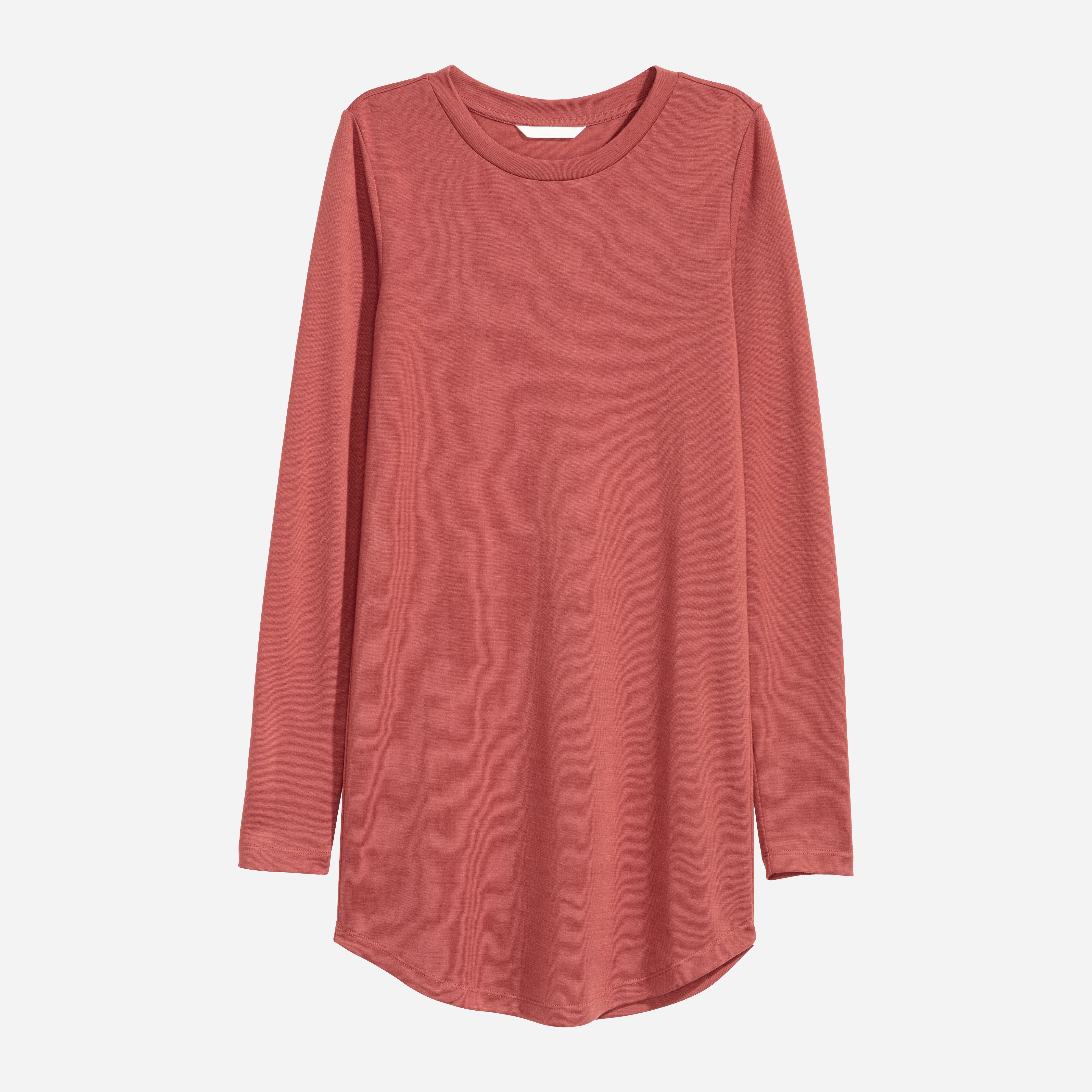 

Туника H&M 5369686-ACUE S Бледно-красная