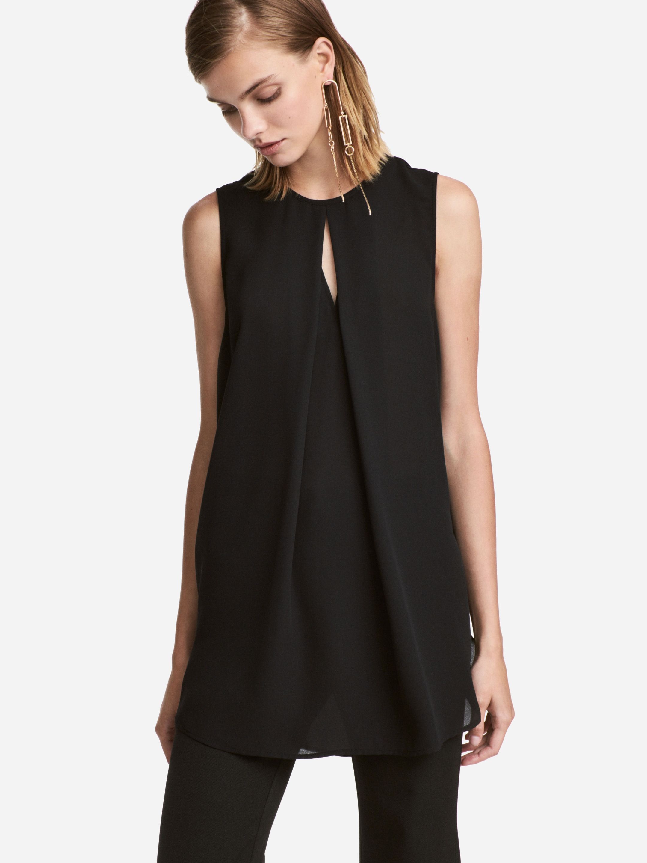 

Блузка H&M 5354296-AAAD 32 Черная