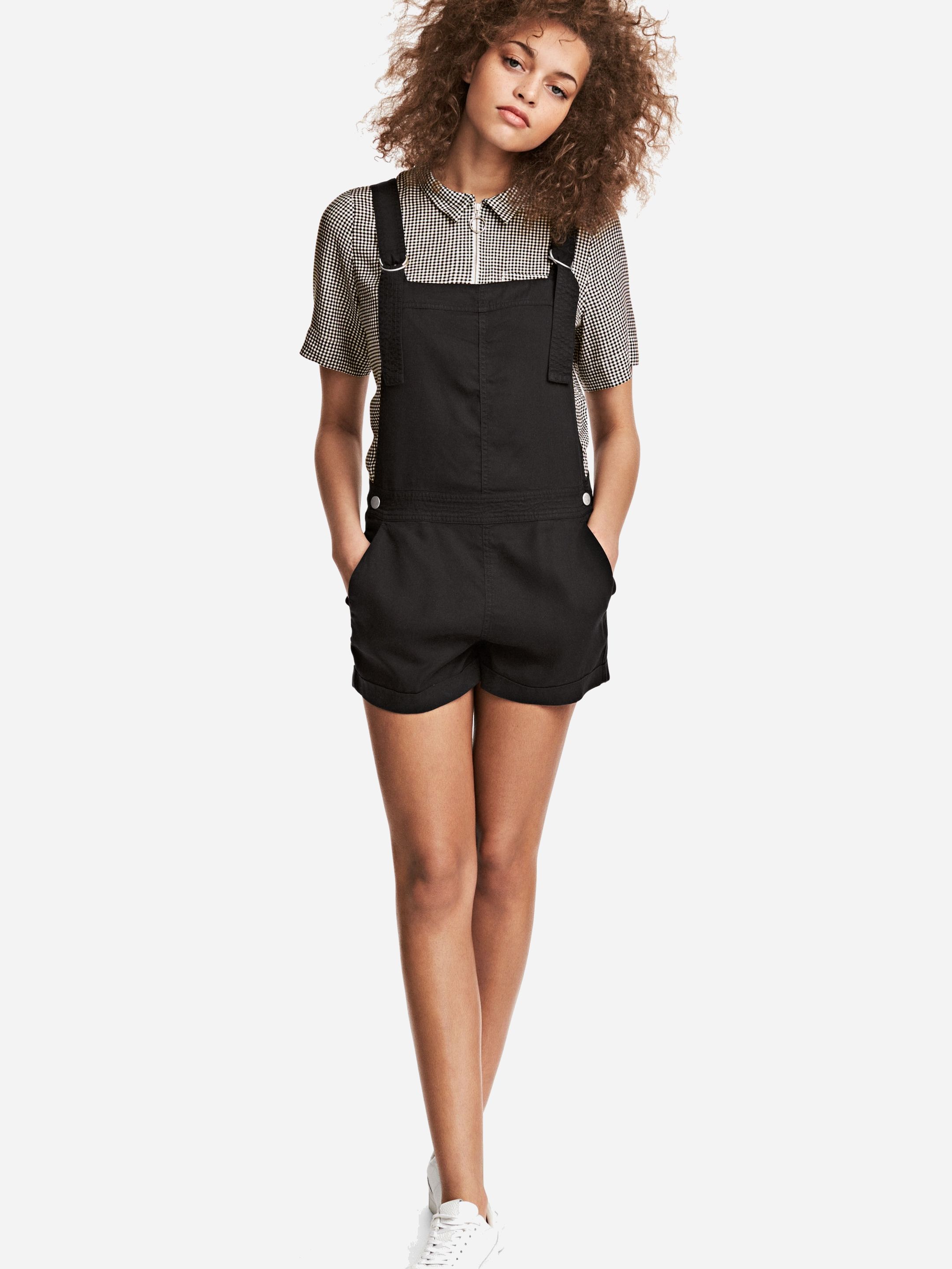 

Полукомбинезон H&M 3920505-AAAD 32 Черный