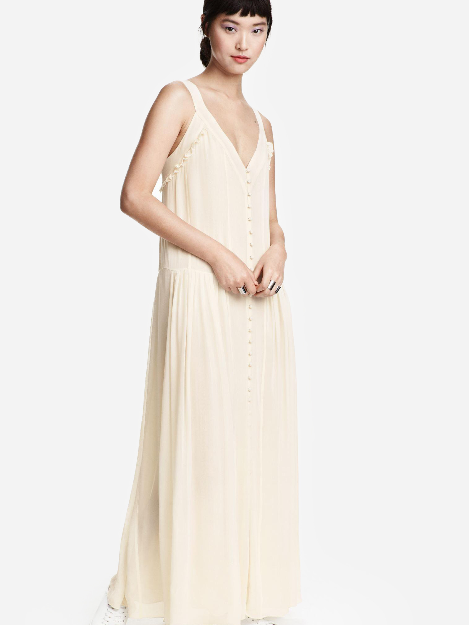 

Сарафан H&M 3915483-ABAK 42 Молочный