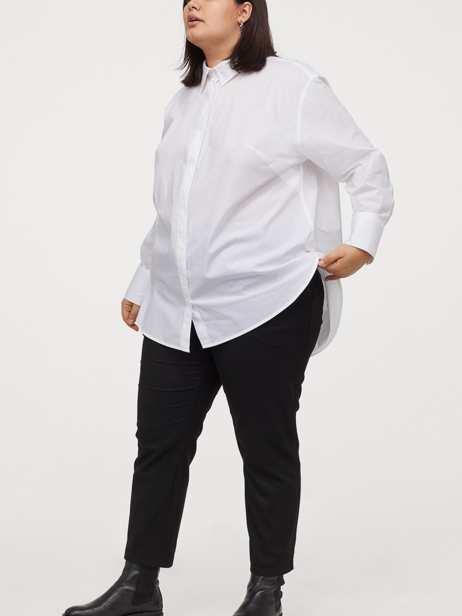 

Рубашка H&M 8314312-ACTS 2XL Белая