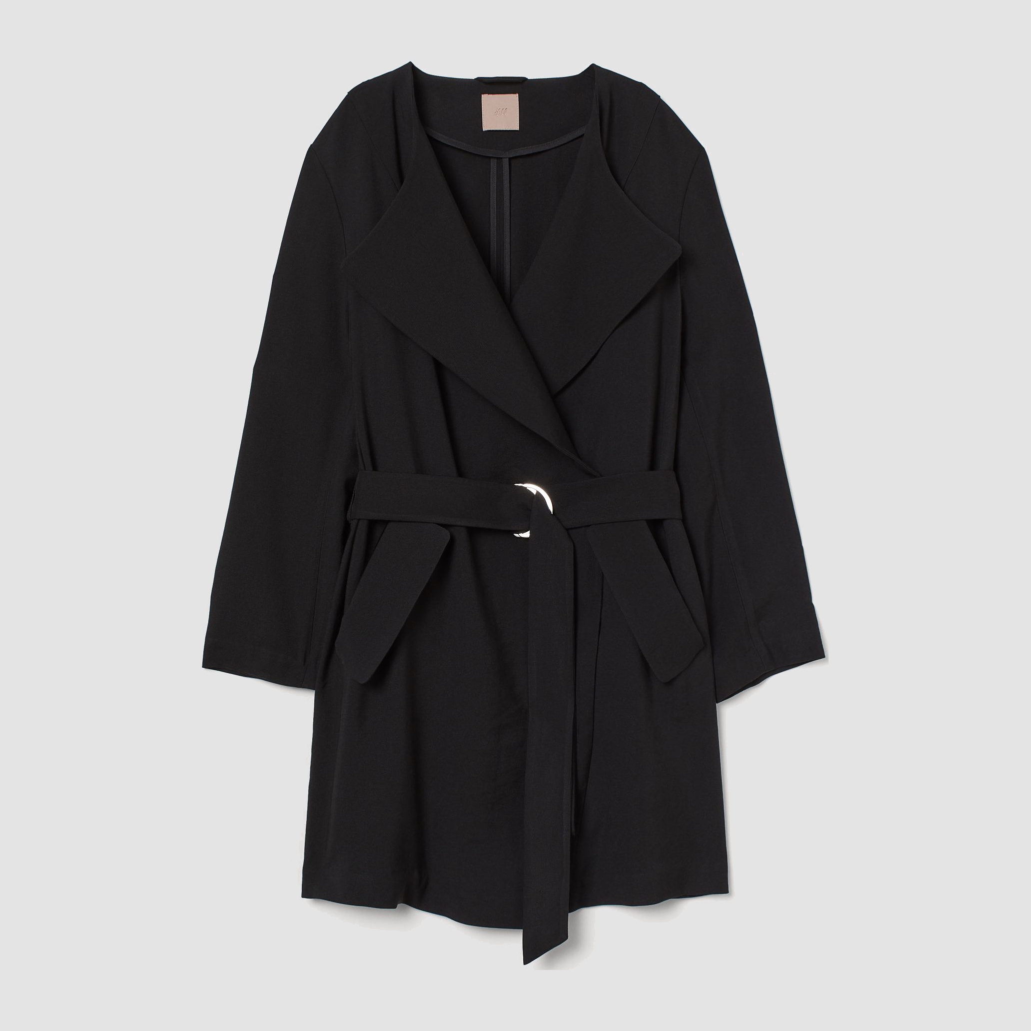 

Плащ H&M 2402-8403121  Черный, Плащ H&M 2402-8403121 3XL Черный