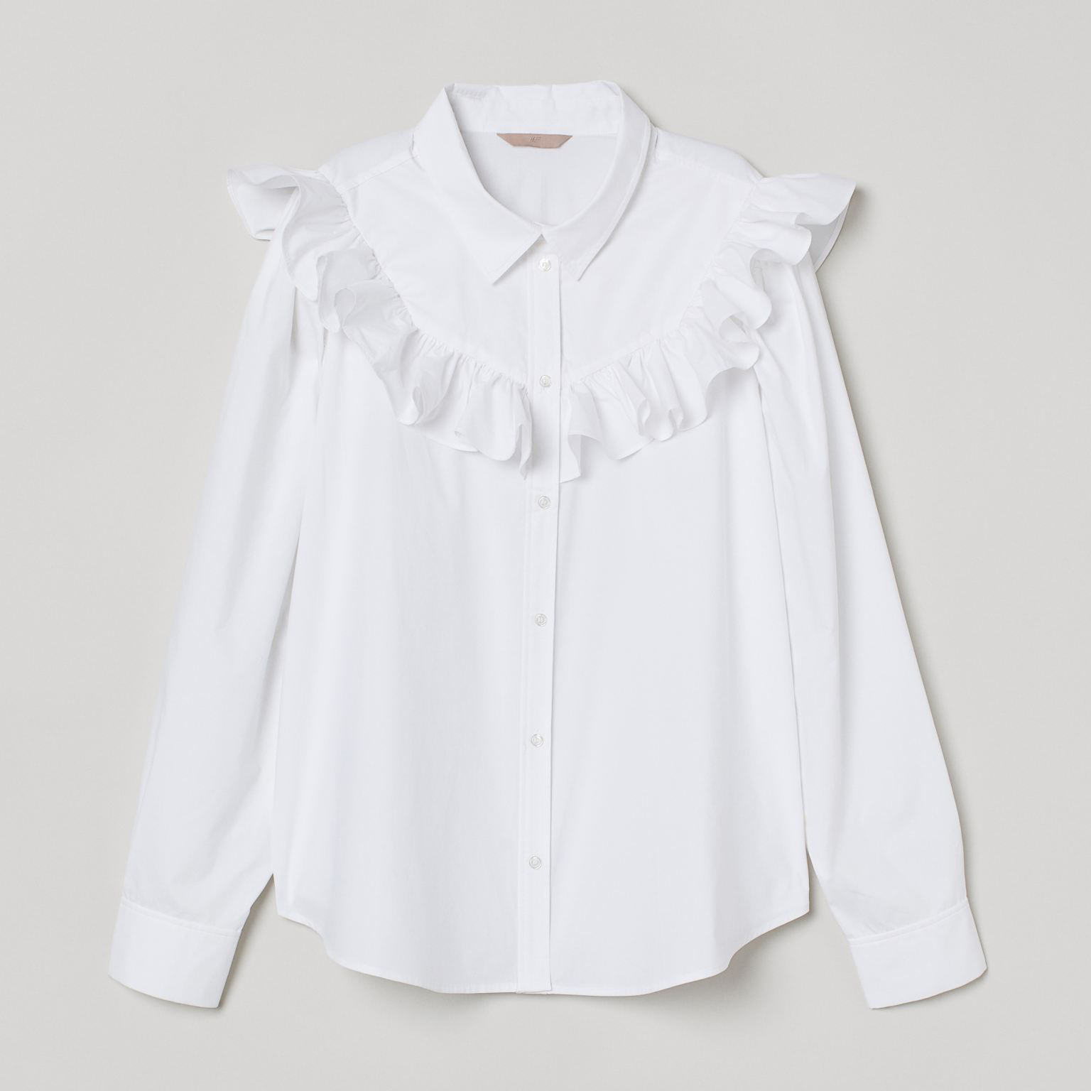 

Рубашка H&M 2705-8889242 2XL Белая