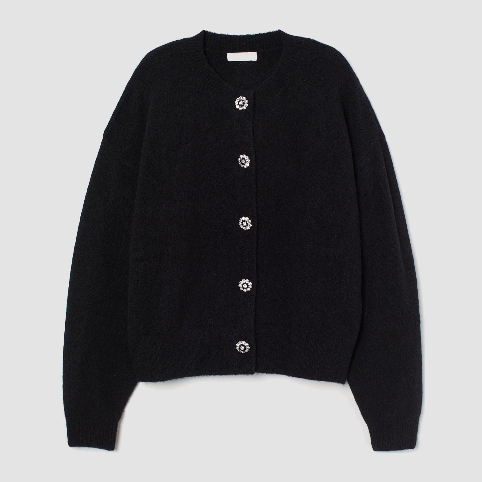 

Кардиган H&M 3005-9242502 S Черный