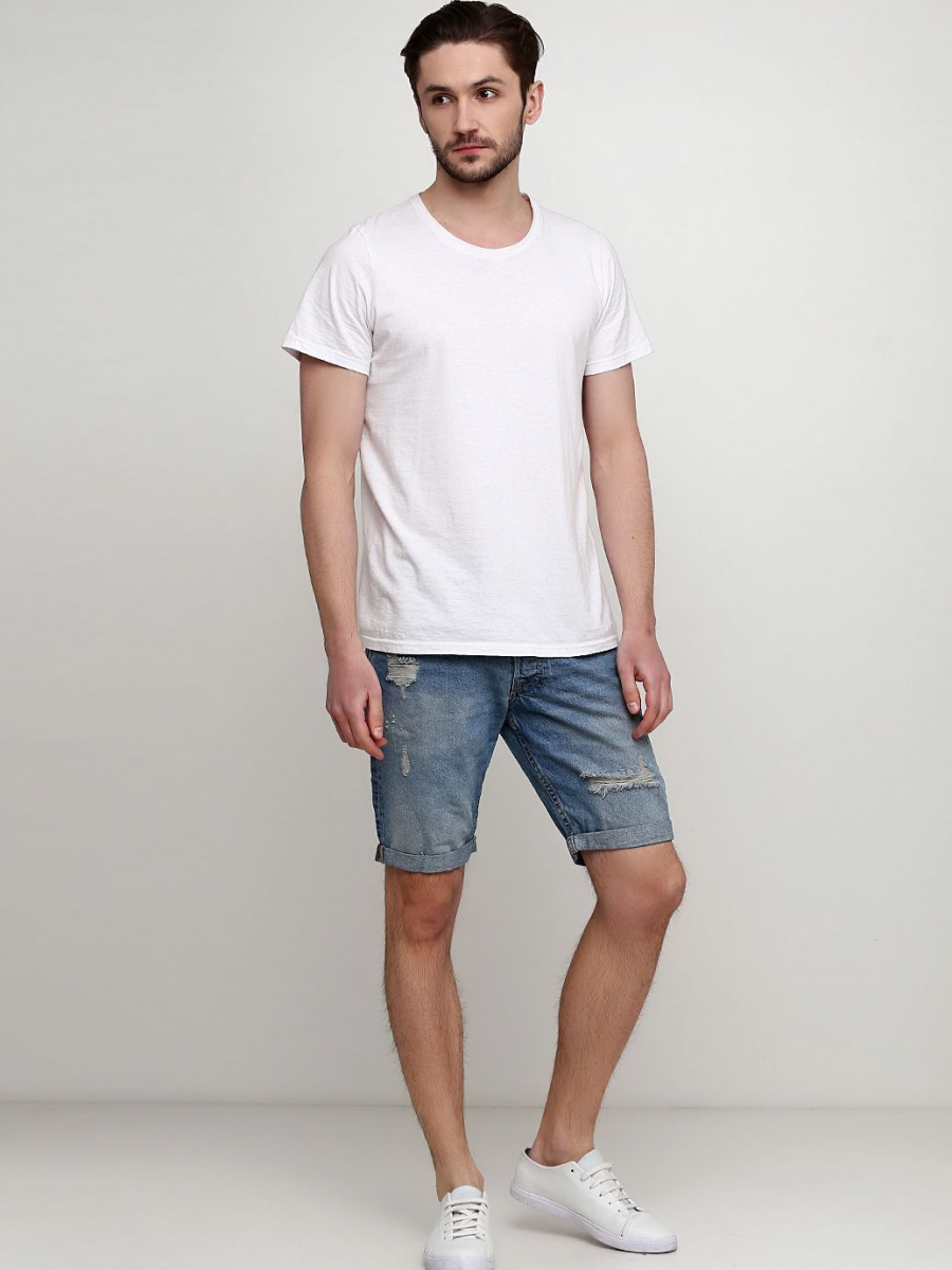 

Шорты H&M 0365058 28 Голубой 64835