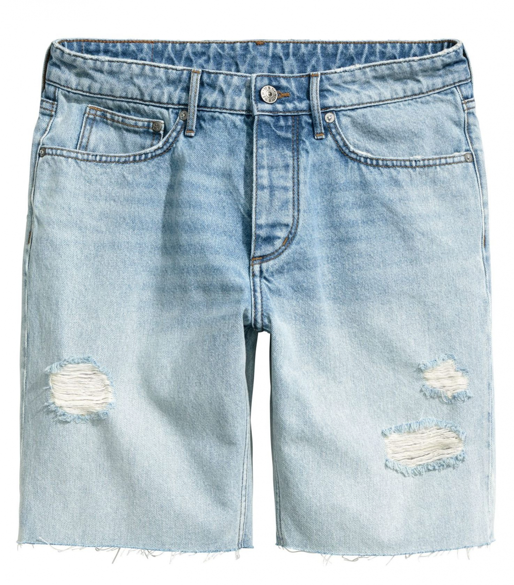 

Шорты H&M 0398112001 XS Голубой 64836