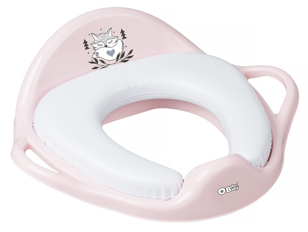 

Накладка на унитаз Tega Little Fox (Plus Baby) PB-LIS-020 мягкая 130 light pink