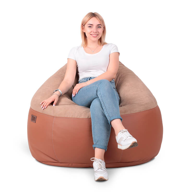 

Кресло-мешок Комфорт SanchoBAG, цвет Cocoa/Caramel