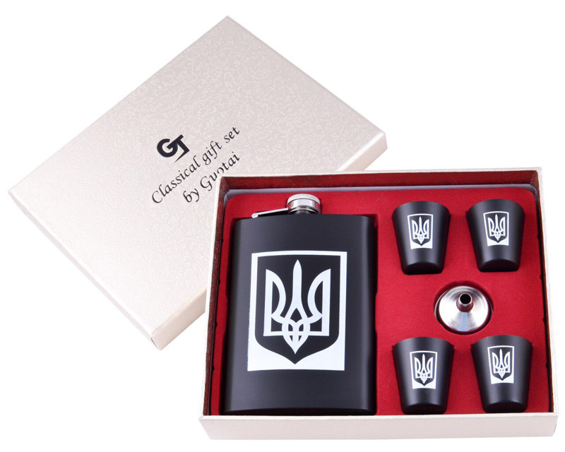 

Набор с флягой подарочный Украина BST 111192
