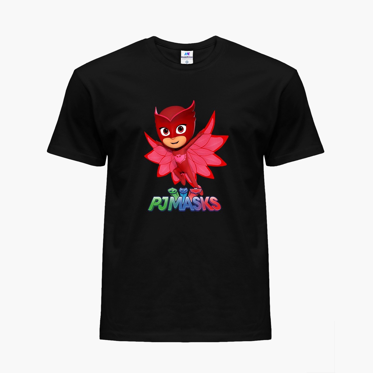 

Детская футболка Герои в масках (PJ Masks) (25186-1615) 146-152 см Хлопок Черный