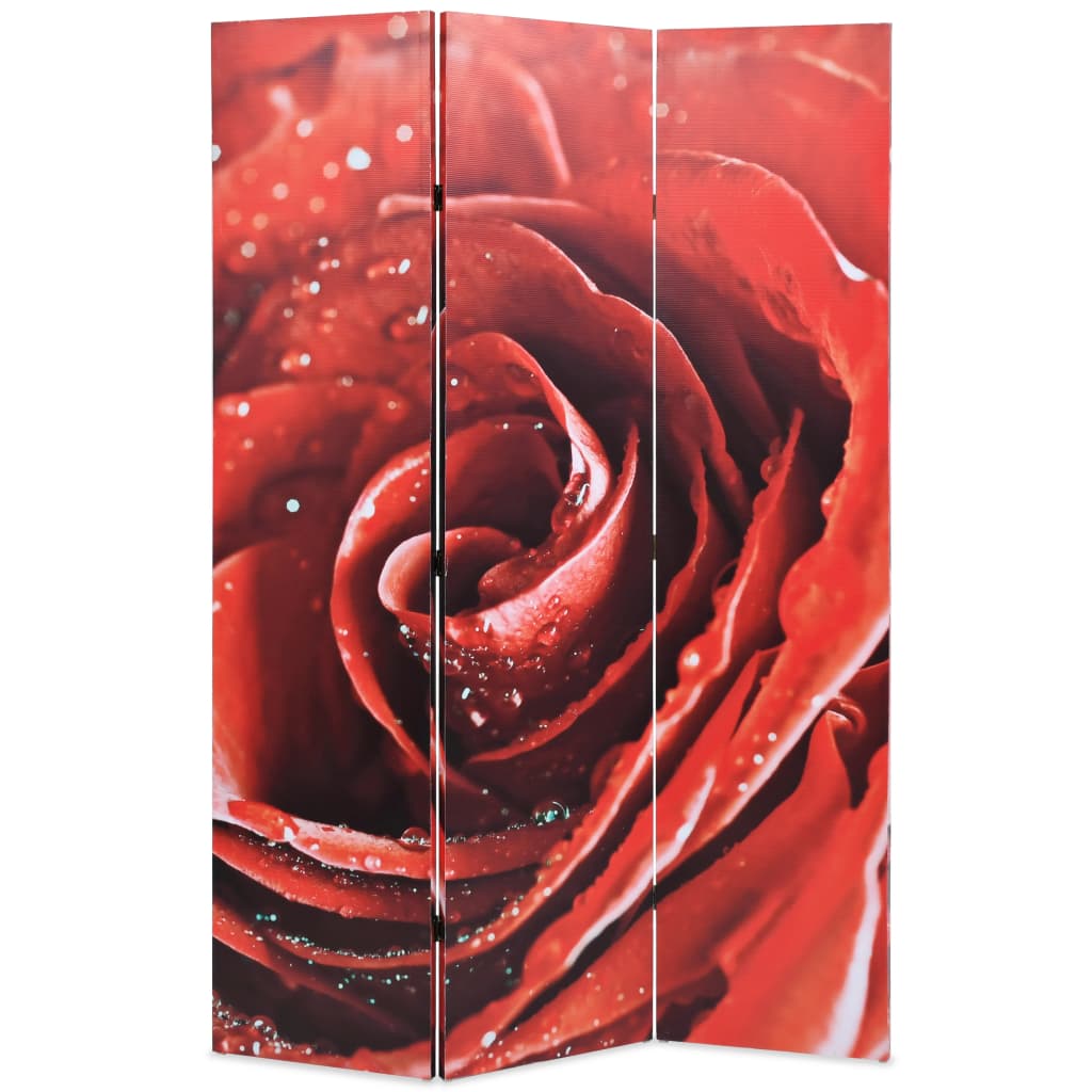 

Ширма Shumee 120x170 см червона троянда червона 245893