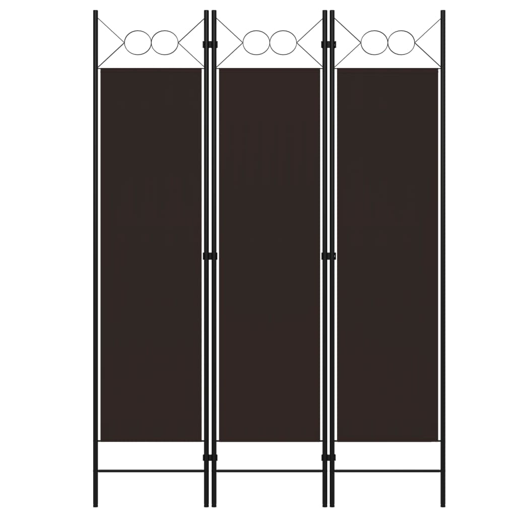 

Ширма з 3 секцій Shumee 120 х 180 см коричнева 320700