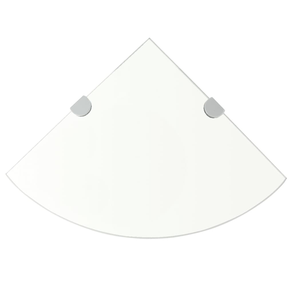 

Кутова полиця Shumee хром скло 35x35 см жовта 243853