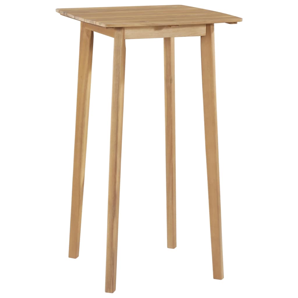 

Барний стіл Shumee 60x60x105 см акація коричневий 44226
