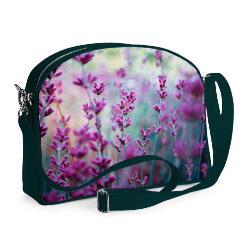 

Сумка молодёжная College Presentville Фиолетовые цветы 29x23x8 см