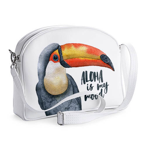 

Сумка молодёжная College Presentville Aloha is my mood Тукан 29x23x8 см