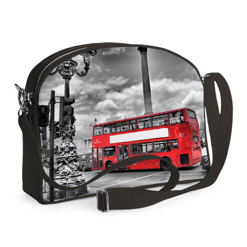 

Сумка молодёжная College Presentville Лондонский автобус 29x23x8 см