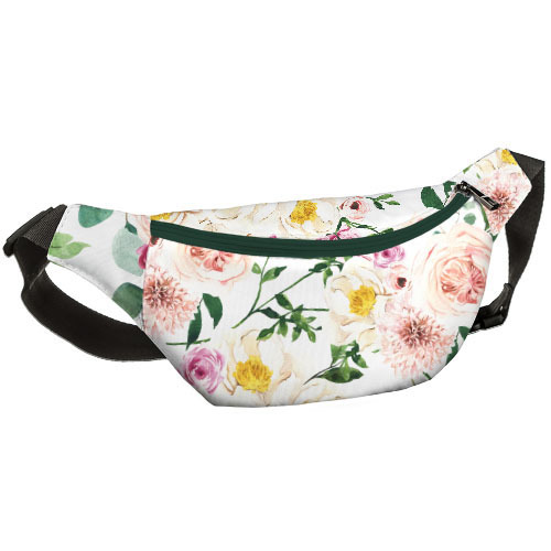 

Сумка на пояс бананка Bumbag Presentville Цветочное настроение 27х16 см