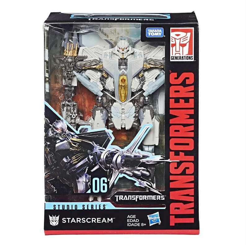 

Трансформер Hasbro Старскрим, Studio series, Voyager Class, Movie, Takara Tomy, 18 см (E0774/E0702)