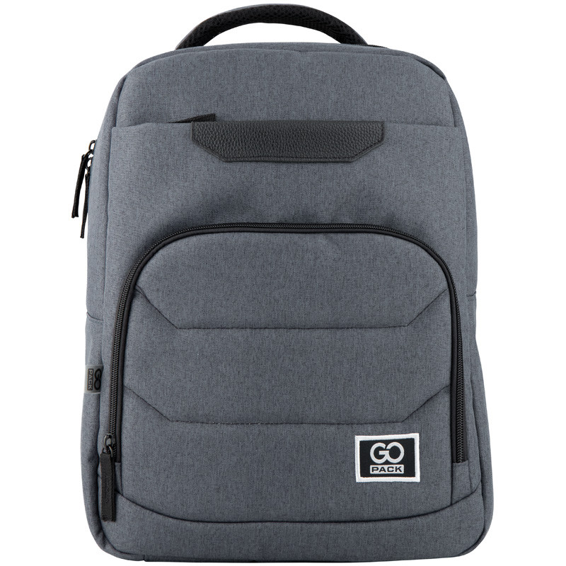 

Рюкзак GoPack Сity 144-3 серо-голубой GO20-144M-3