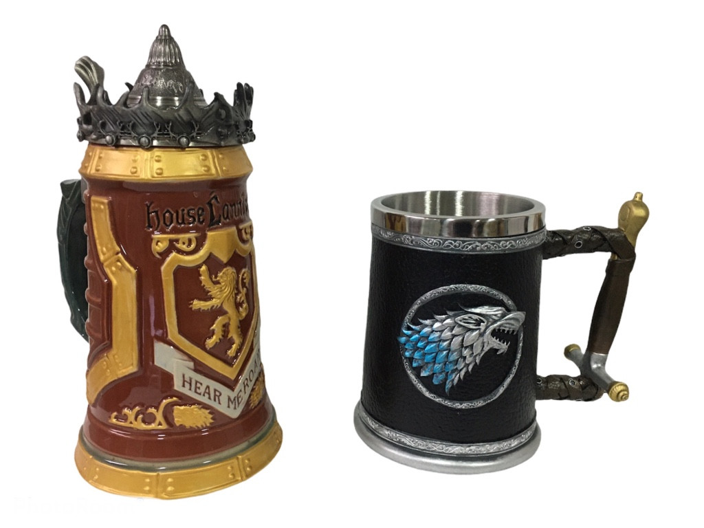 

Подарочный набор Кружка Game Of Thrones House Lannister и Кружка Winter Дом Старков 650/600мл